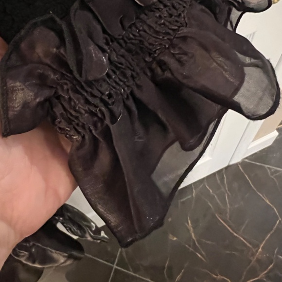 COPY - Beautiful Black Knit  maxi Dress - Picture 5 of 6